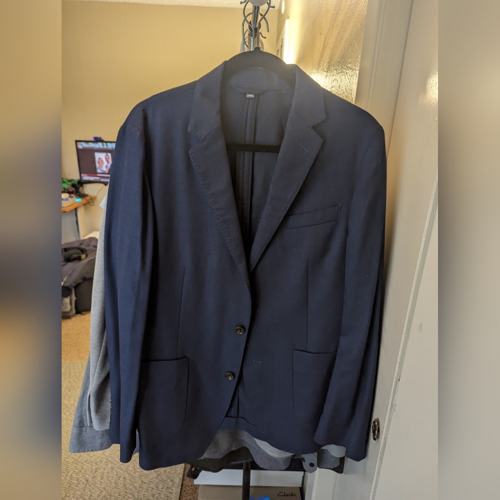 Bonobos sport blazer navy